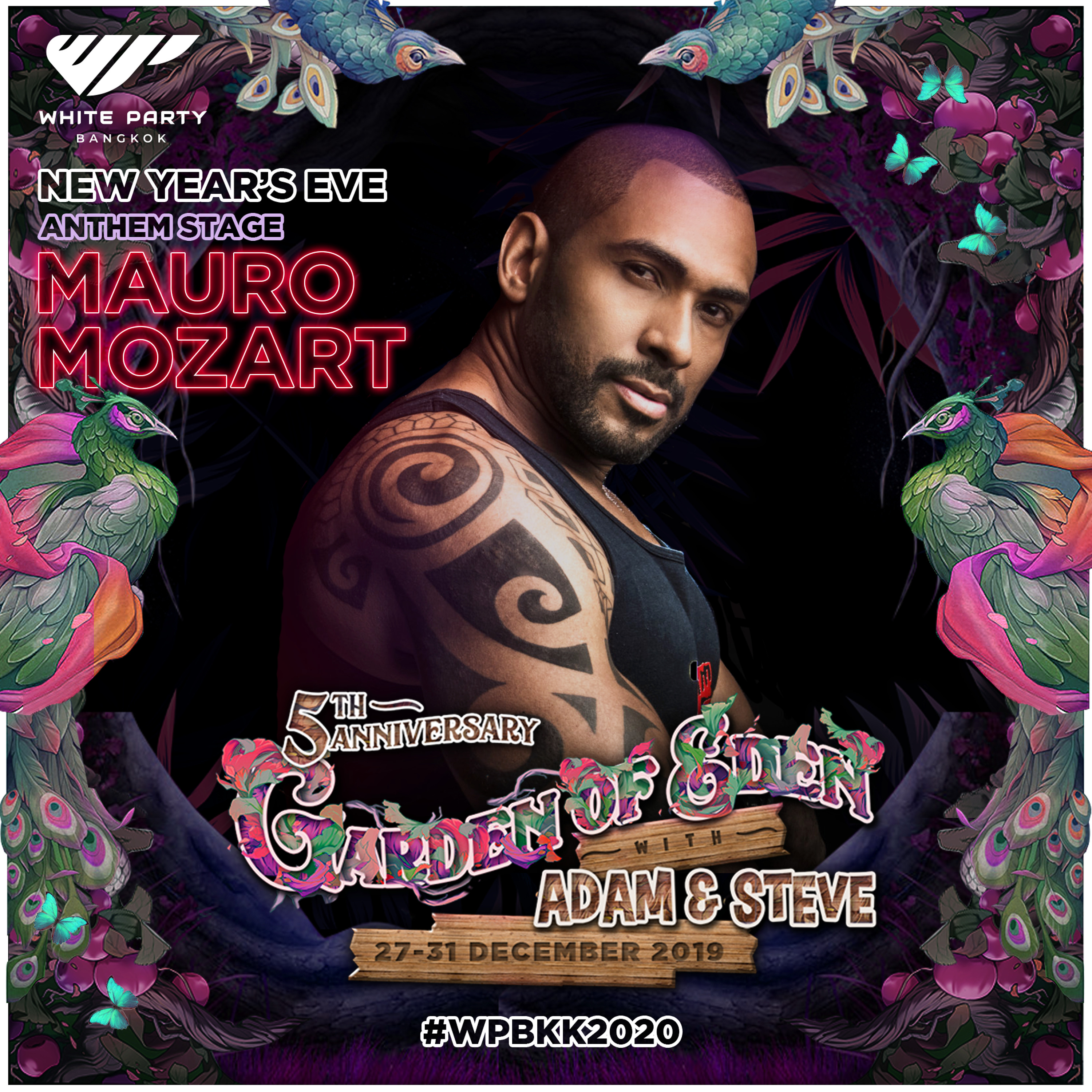 WHITE PARTY BANGKOK 2020 OFFICIAL PODCAST - MAURO MOZART episode artwork