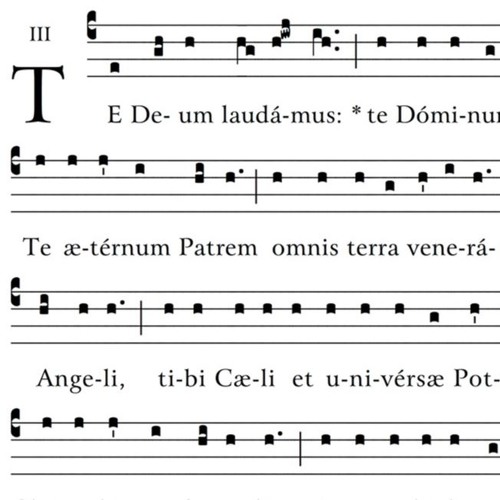 Stream Te Deum Laudamus Solemn Tone The Advent Choir By The Advent Choir Boston Listen Online For Free On Soundcloud