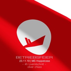 Betriebsfeier @ MS Hoppetosse (Berlin) | 23.11.19