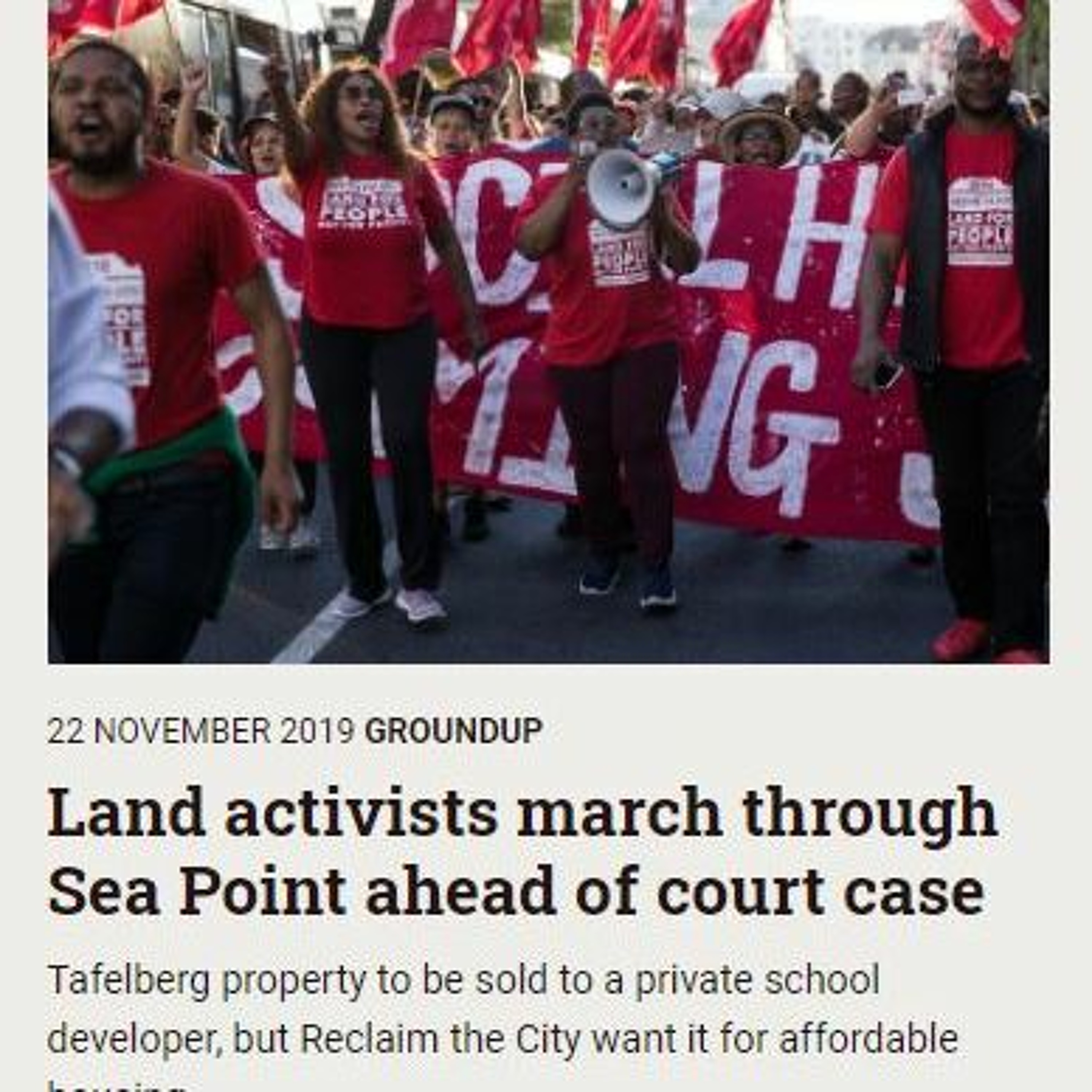 Land news and analysis South Africa