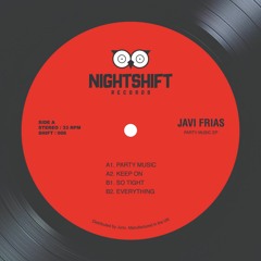PREMIERE: Javi Frias - Keep On (Nightshift Records)