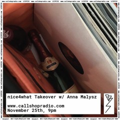 Callshop Leipzig: Anna Malysz - nice4what takeover 25.11.2019