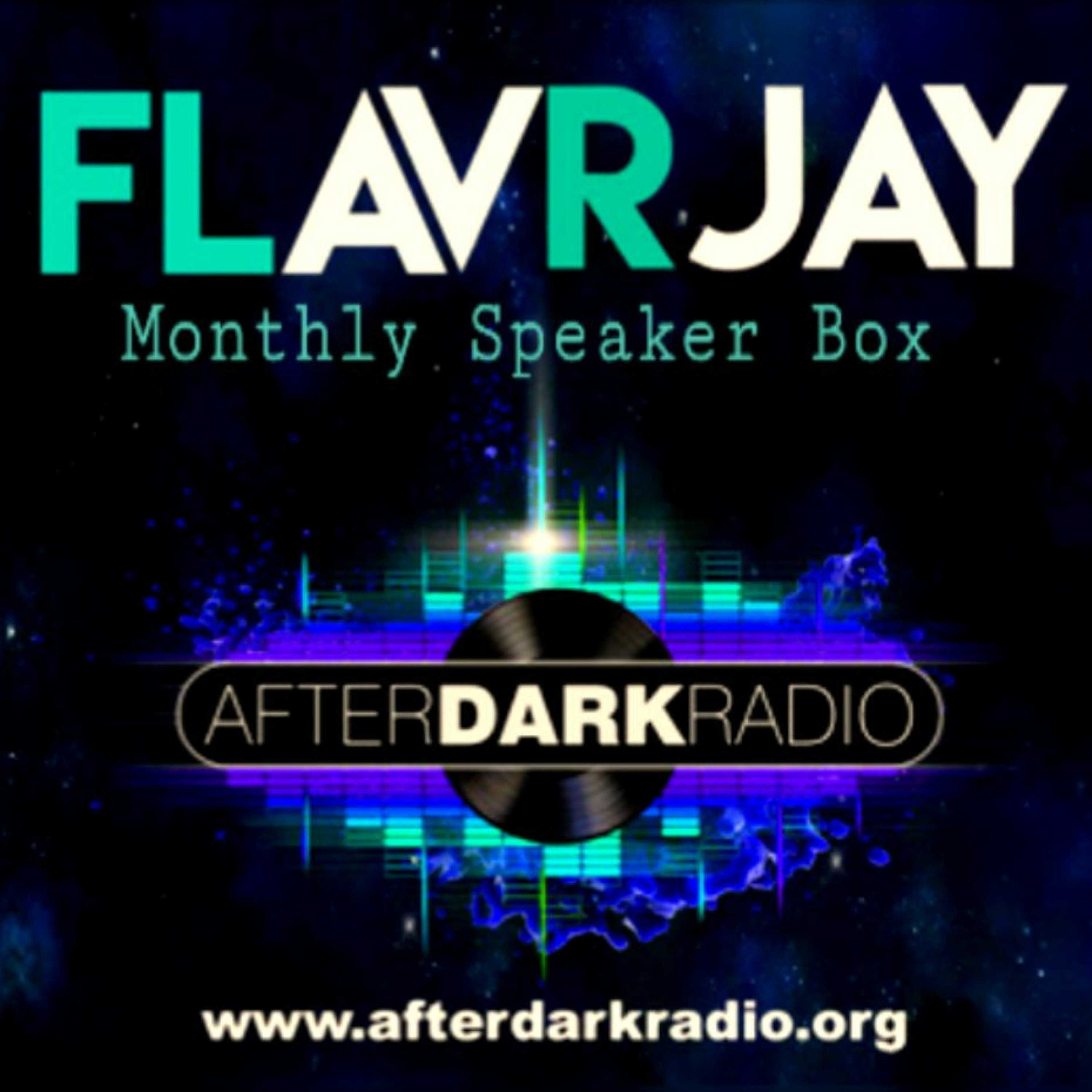 Speaker Box with FLavRjay. AKO Beatz selection.  AfterDarkRadio. 23-Nov-19 episode artwork