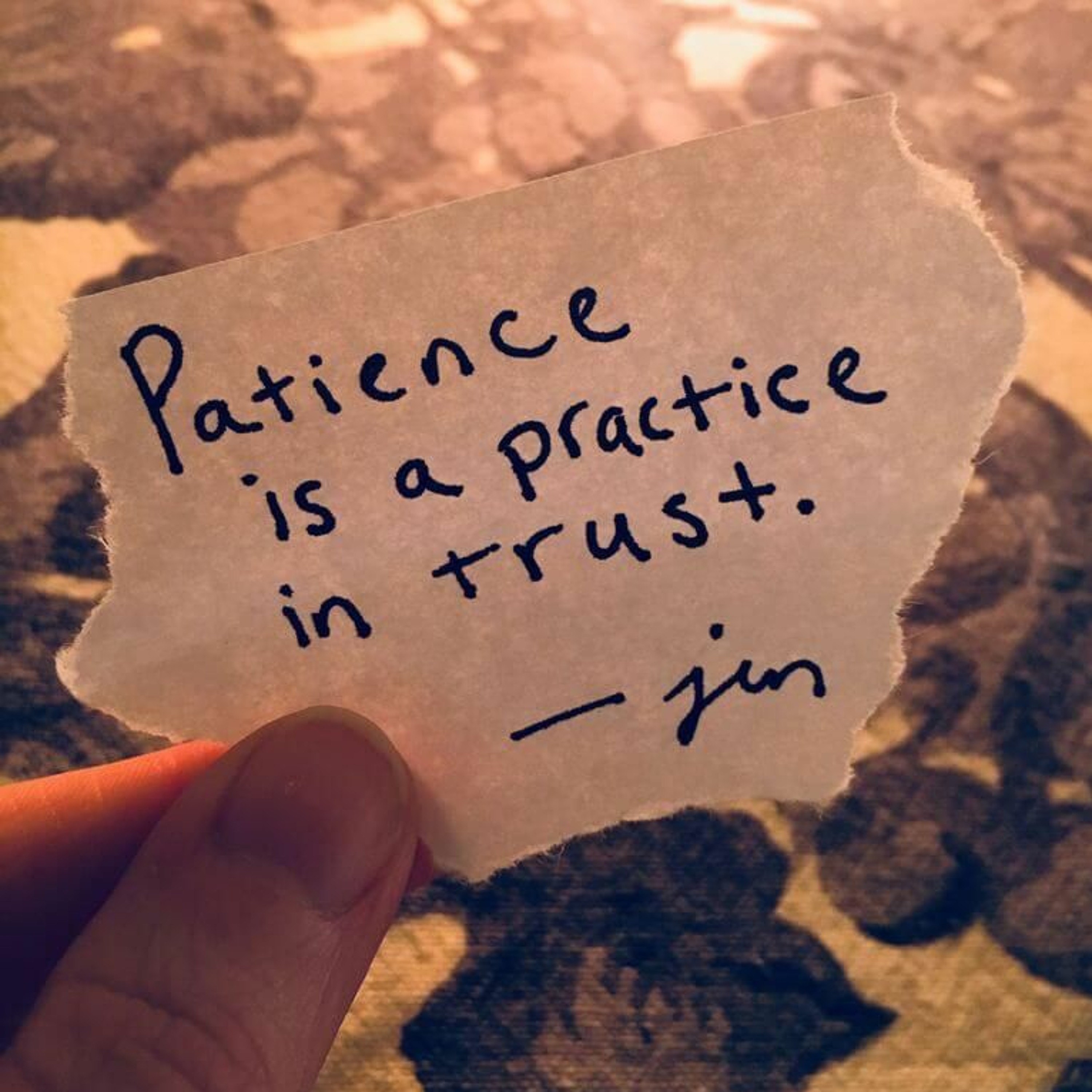 Patience episode artwork