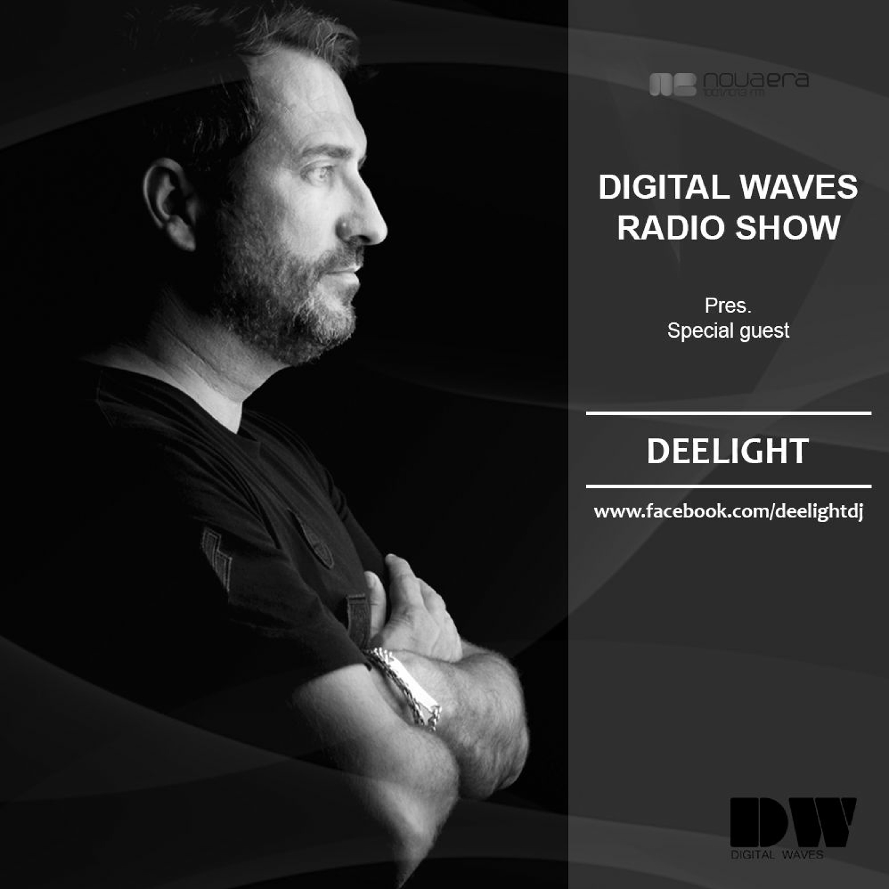 DIGITAL WAVES RADIO SHOW #249 - Invites DEELIGHT - 10/10/19 episode artwork