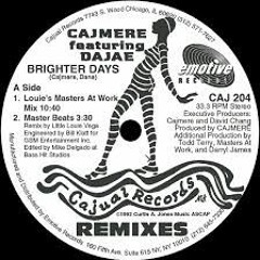 Cajmere Feat Dajae X Underground Goodie - Brighter Days (Pat C Remix)