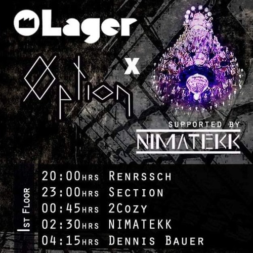 NIMATEKK @ LagerxOption Supported by Nimatekk / Bammental / 23.11.2019 / ABFAHRT !!