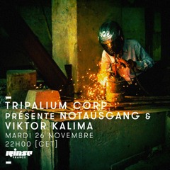 Tripalium Rinse Show #33 : Viktor Kalima & Notausgang