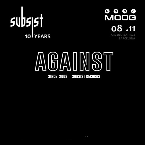 STNDRD @ SUBSIST 10 YEARS SHOWCASE - MOOG 08112019