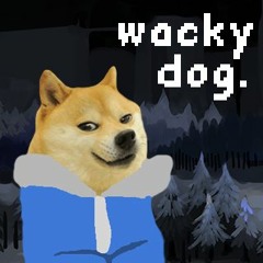 wacky dog. [a doge "sans."]