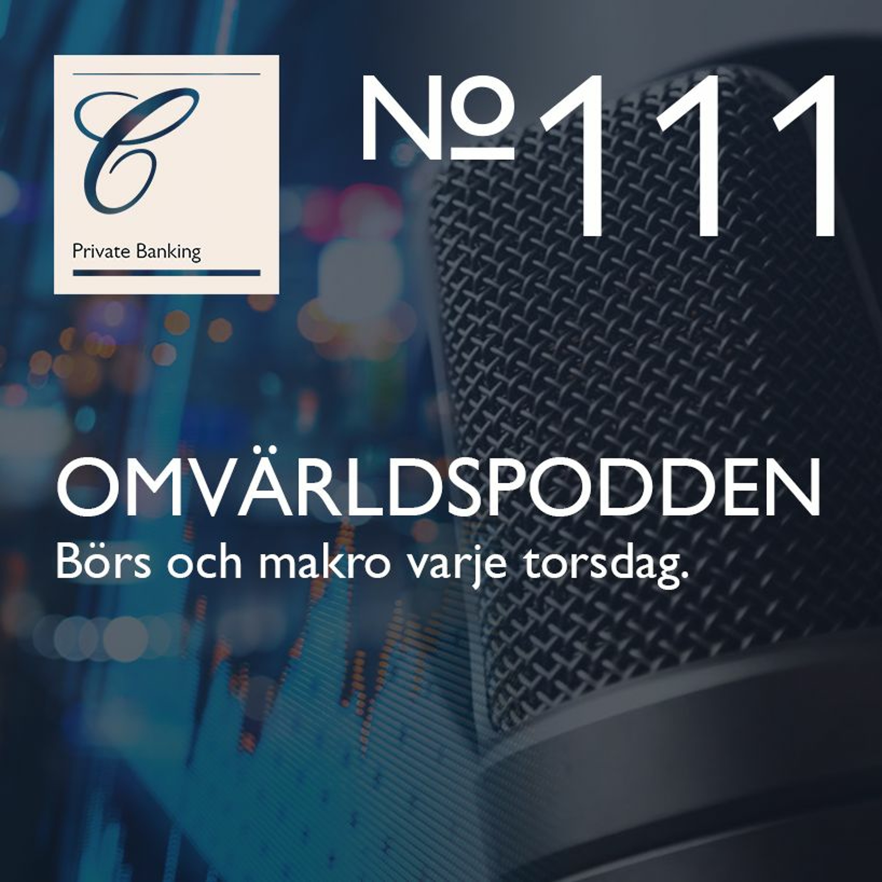 #111 Börshumör: Politik, konjunktur och tekniska stödnivåer ger ett minskat riskläge