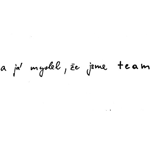 and I thought we were  a  team... (prod. by kochetkovv)