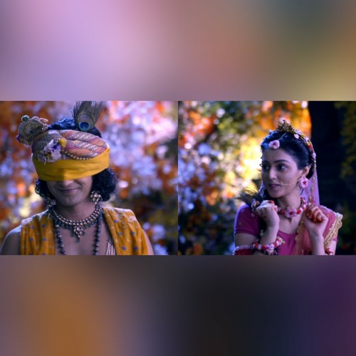 राधाकृष्ण - Pyare natkhat Kanha ko sataye Radharani ♥️