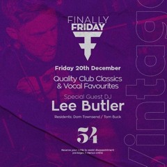 Lee Butler - 54 Liverpool - Vintage Mix - Club Classics & Vocal Favourites