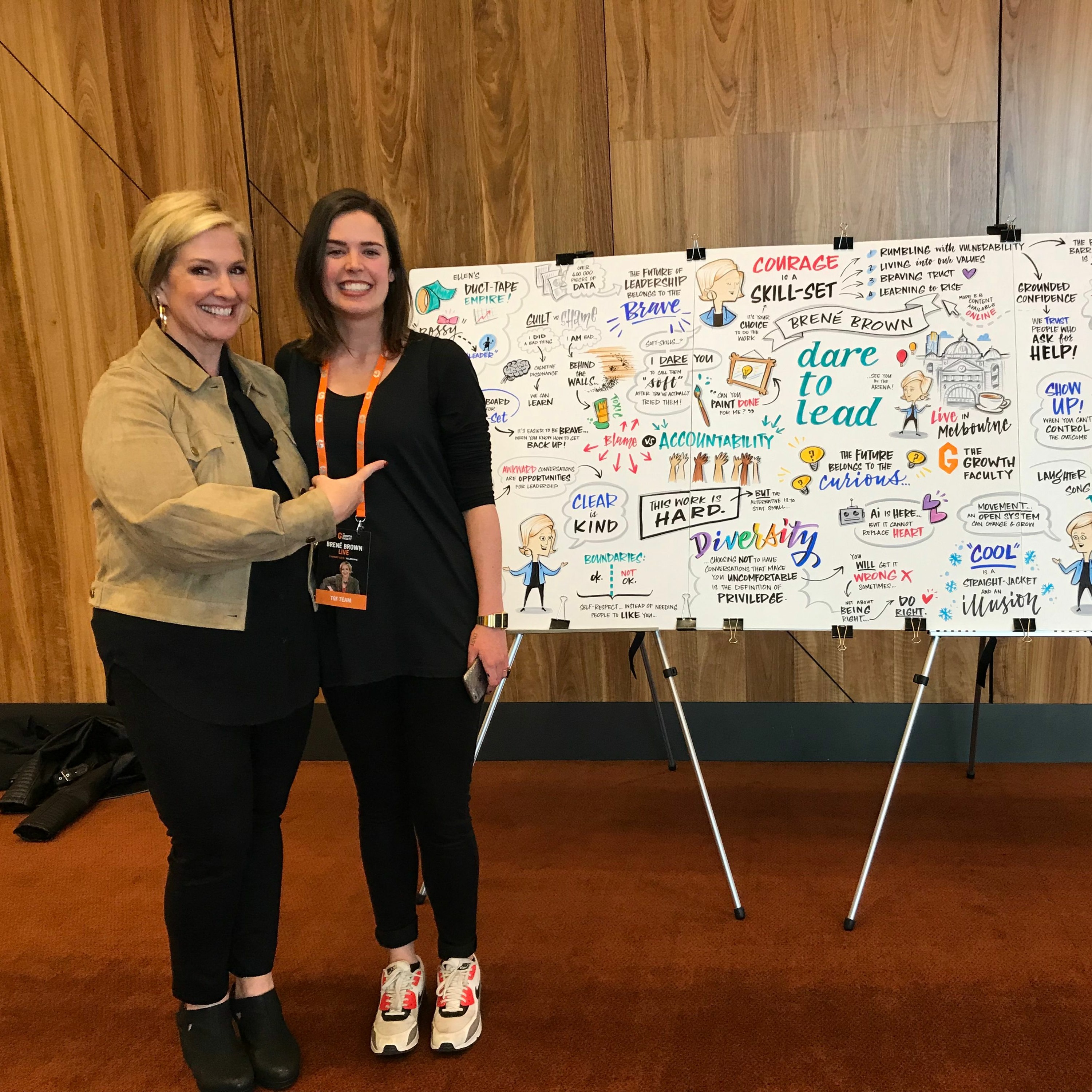 On courage with graphic scribe, illustrator and visual facilitator Alice Edy