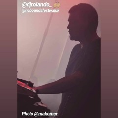 DJ Rolando @ No Bounds festival - RA stage Oct. 2019