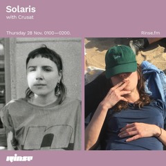 Solaris with Crusat - 29 November 2019