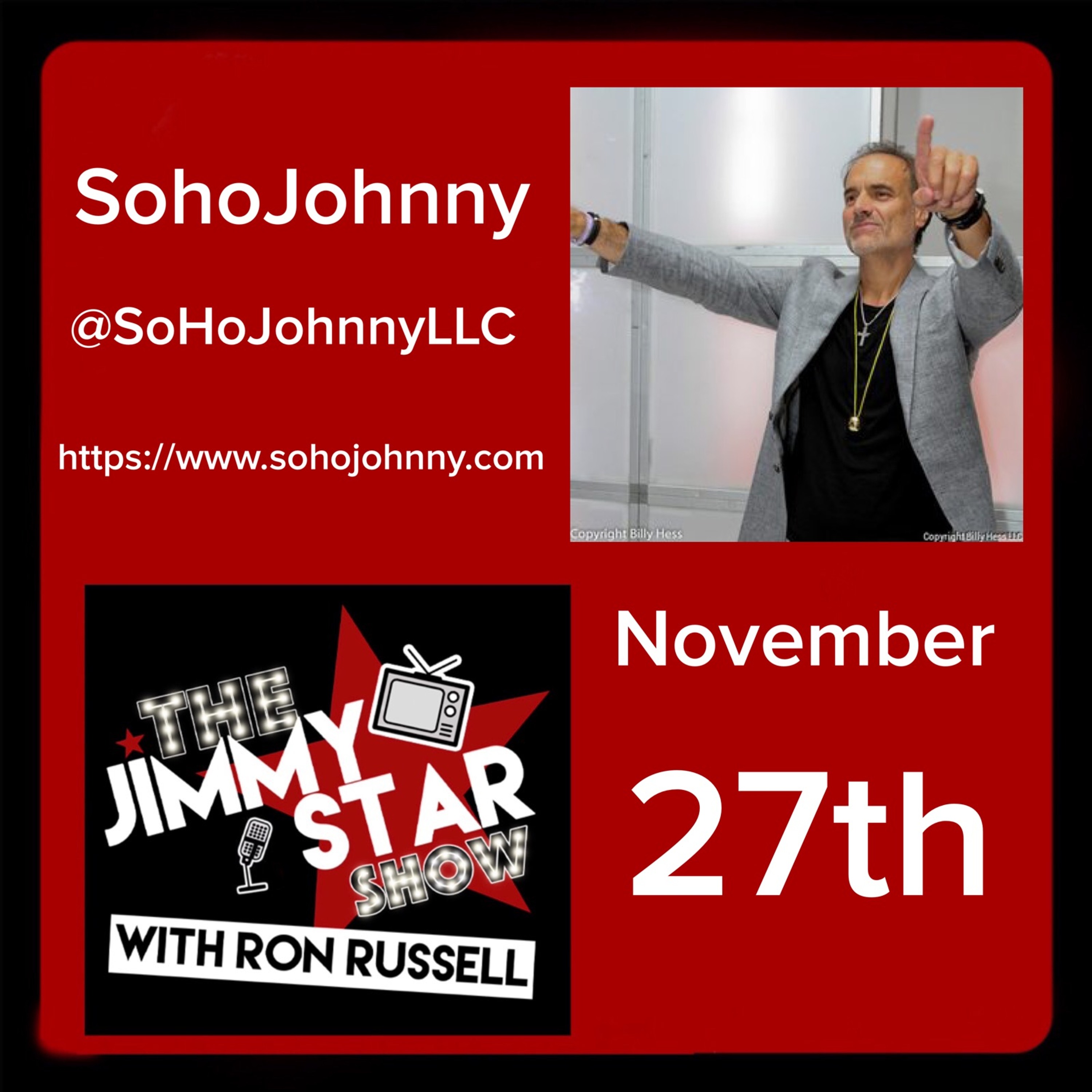 The Jimmy Star Show With Ron Russell  Podcast