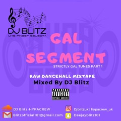 DJ Blitz - Gal Segment | Strictly Gal Tunes PT1 | RAW DANCEHALL MIXTAPE | @HypaCrew