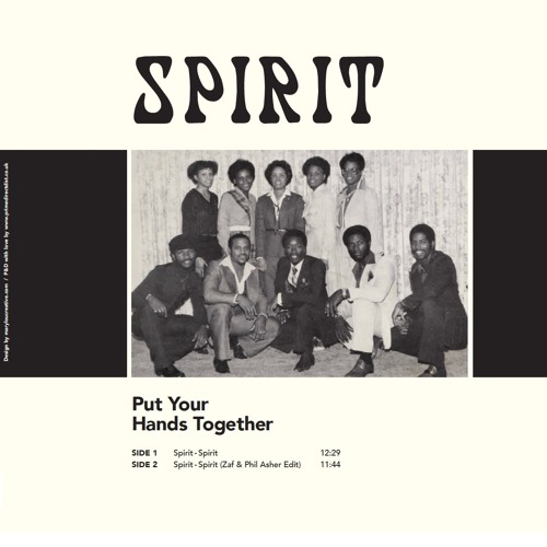 Spirit - The Mighty Zaf & Phil Asher Edit