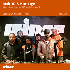 Mak 10 & Karnage with Hyper, Jendor, RD, Jamakabi - 30 November 2019