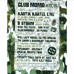 CLUB MOMO 8.11.19 , ETS LIVE........WEST COUNTRY