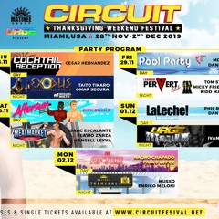 Isaac Escalante Live At Circuit Festival Miami  2019 Main Event