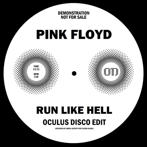 Stream Pink Floyd "Run Like Hell" [Oculus Disco Edit] by Oculus Disco |  Listen online for free on SoundCloud