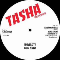 DKR254A - Paula Clarke - University