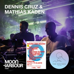 Moon Harbour Radio  Pure Ibiza Edition - Dennis Cruz B2b Mathias Kaden @ Moon Harbour ADE Showcase