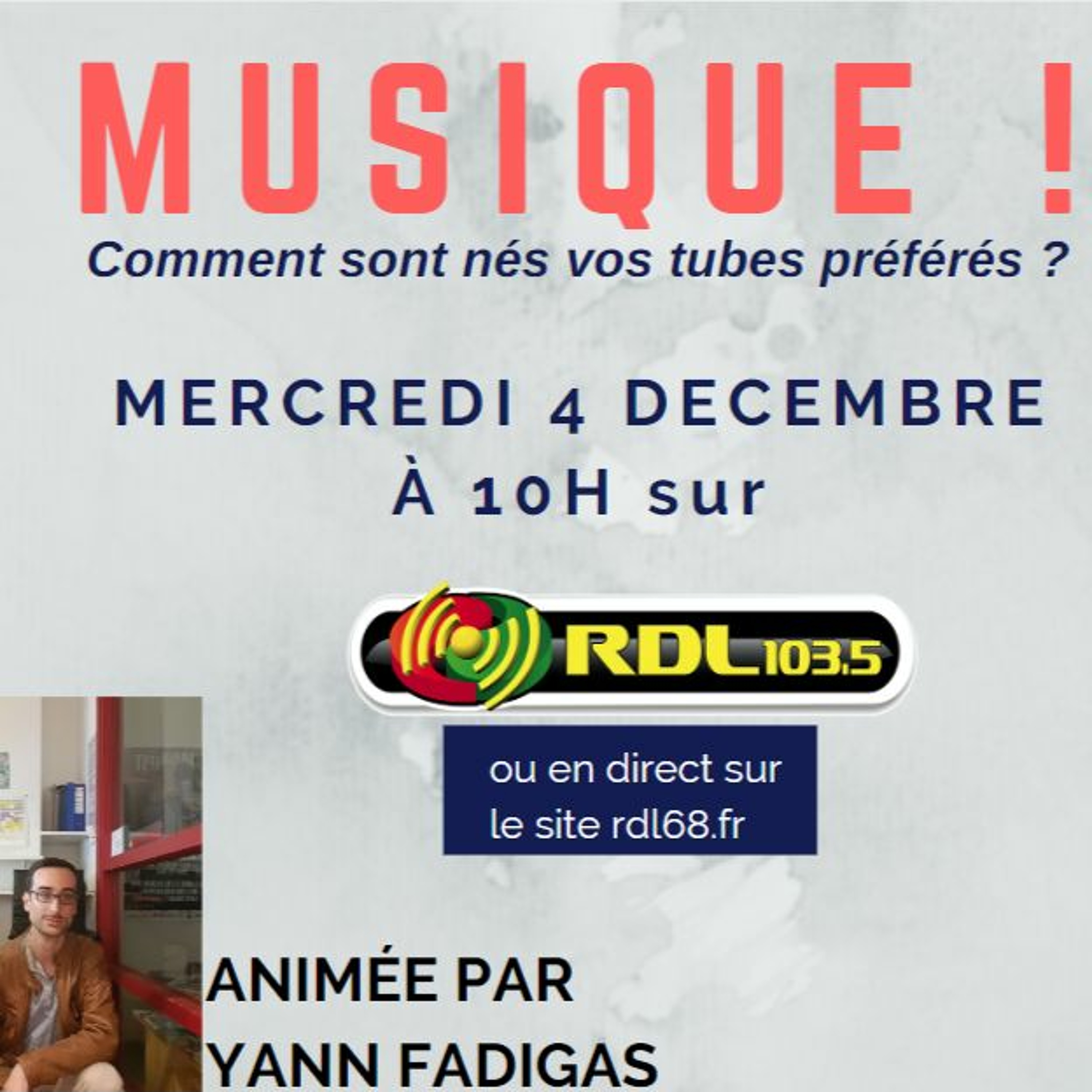 MUSIQUE ! Emission 67 - 04 12 19 - Johnny Hallyday / Alizée / Eric Morena / Paramore episode artwork