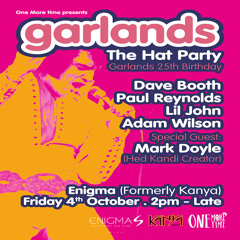 Dave Booth Live @ Garlands, Enigma Ibiza 041019