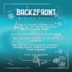 *Winning Entry* Back2Front Presents: Winter Dance Competition Entry - DJ Vincy