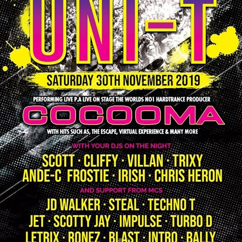 DJ Trixy - MC Steal - UNI T First Birthday Bash - 30th Nov 2019