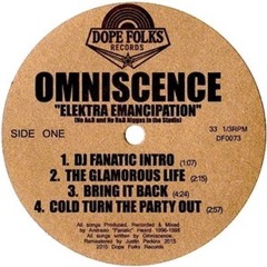 Omniscence -  Bring It Back - Elektra Emancipation EP