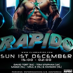 Rapido 15 Year - Paradiso Amsterdam - Opening Set