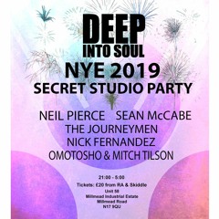 Exclusive Sean McCabe - Deep Into Soul NYE 2019 Mix