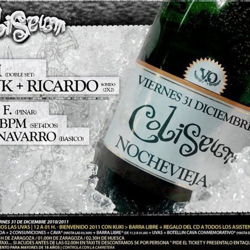 DAVID F @ COLISEUM NOCHE VIEJA 2010