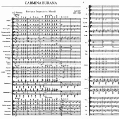 Carmina Burana, I. O Fortuna - Carl Orff