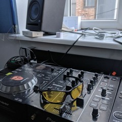 in the office