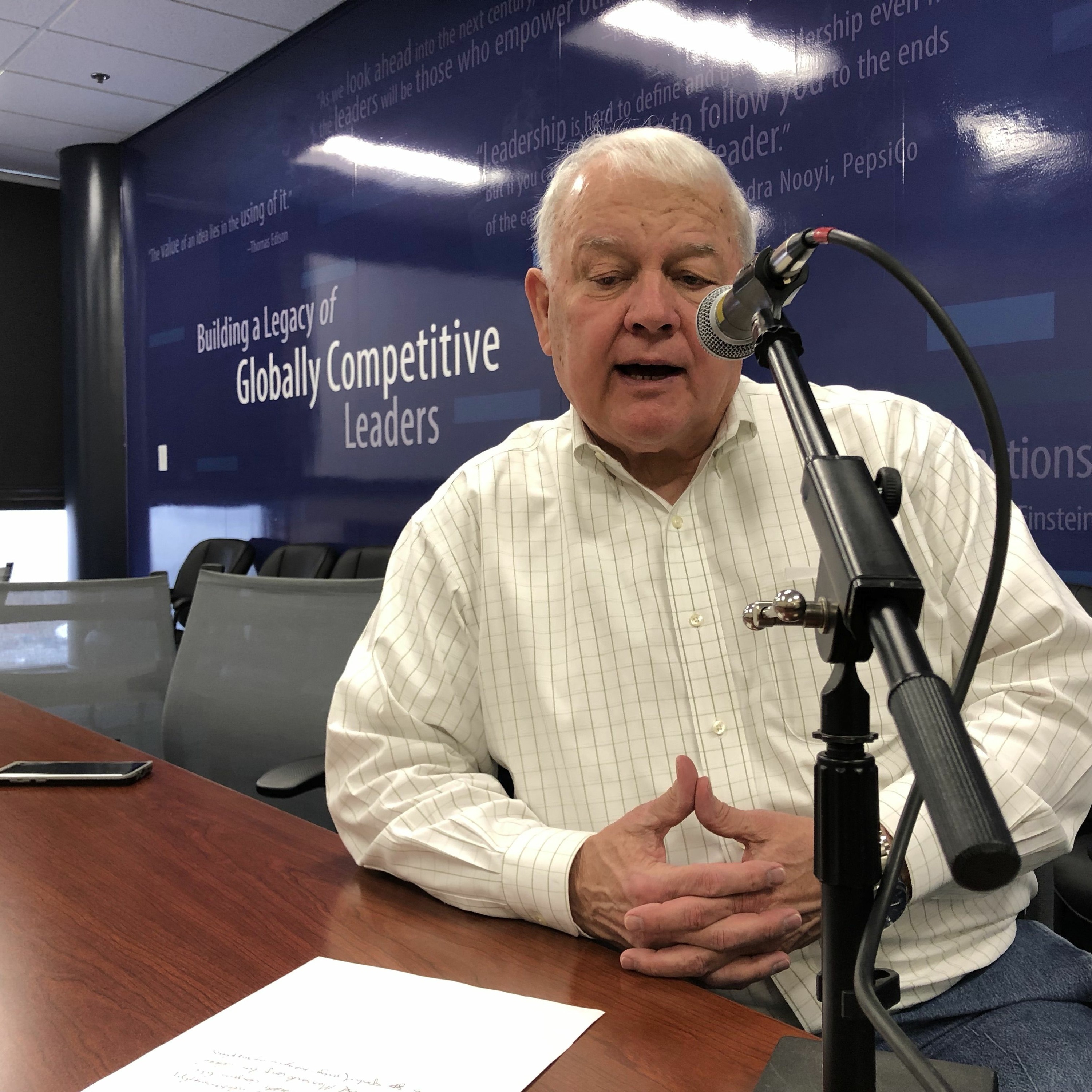 Professor Tom Harrsis of the University of Nevada talks tariffs episode artwork