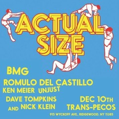 Ken Meier - Image After Image mix - Actual Size 12.10.16