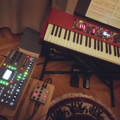 20191206 mantra live jamming and looping (Octatrack, Nord Electro 6, Source Audio Ventris)