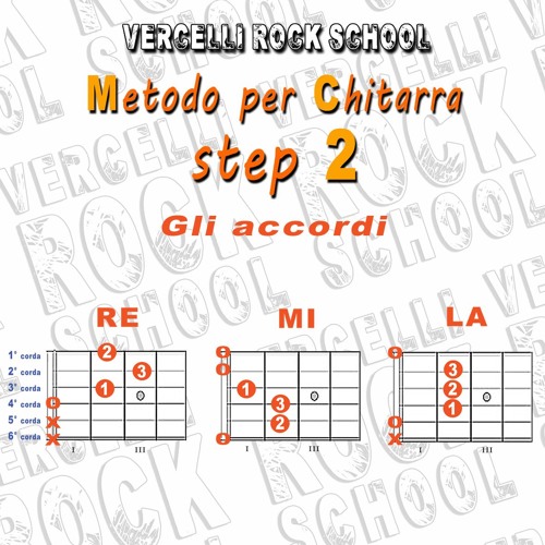 Stream episode STEP 2 ACCORDI RE MI LA by Vercelli Rock School podcast |  Listen online for free on SoundCloud