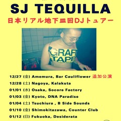 Warming up for SJ Tequilla Japanese Underground DJ Tour 2019 - 2020