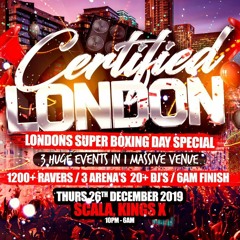 ★ CERTIFIED LONDON ★ THE 'FREE' BOXING DAY PARTY THURS 26th Dec @ Scala, Free Guestlist: 07960836166