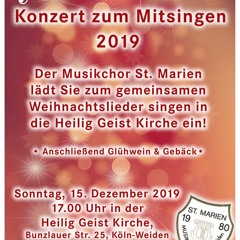 Teaser - Weihnachtskonzert - 2019