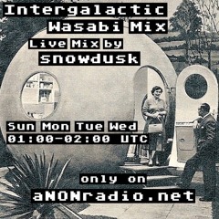 Intergalactic Wasabi Mix - Live Mix by snowdusk - aNONradio.net - Ep 720 - 2019/12/08