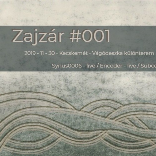 Synus0006 + encoder . live act@Zajzár001