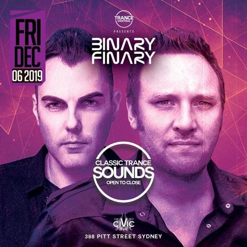 Binary Finary - Sydney Open To Close 2019